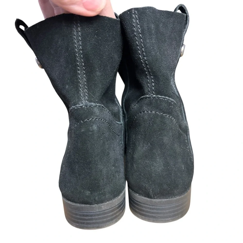 Frye & Co. Sarah Shortie Ankle Boots – Women’s Sz 6.5M Black Suede